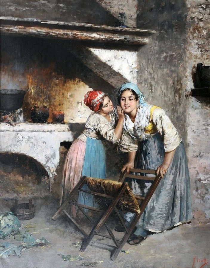Gli orecchini, 1890